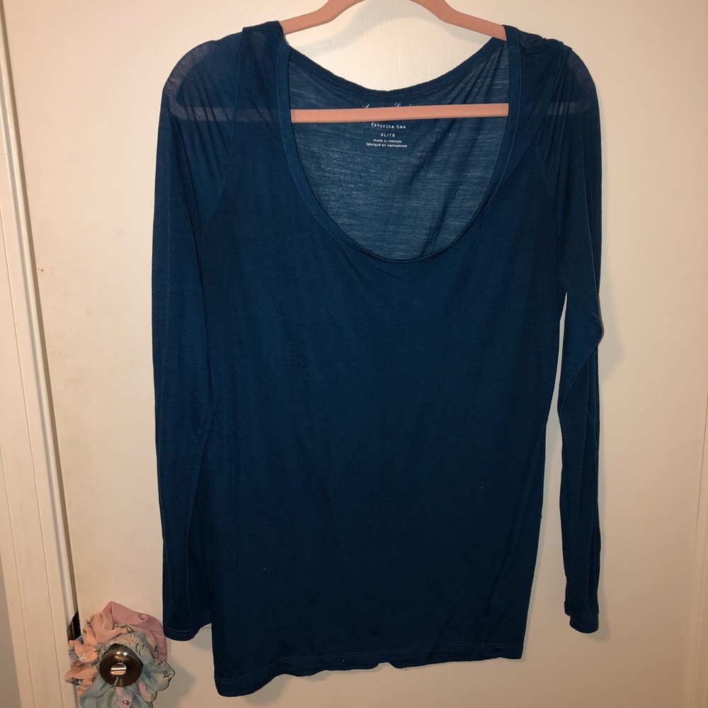Sheer Long Sleeve shirt